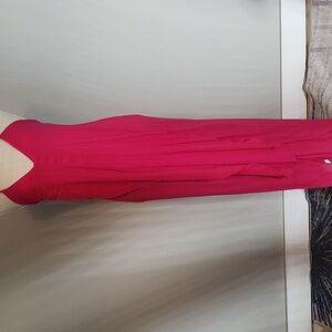 Fuschia maxi dress